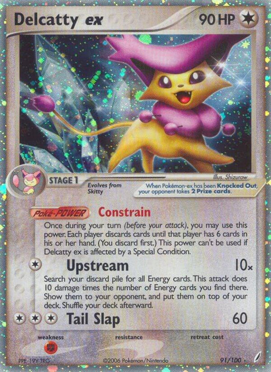 Delcatty EX 91/100 - Holo rare - Very Lightly Played