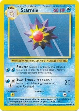 Starmie 64/102 - Damaged