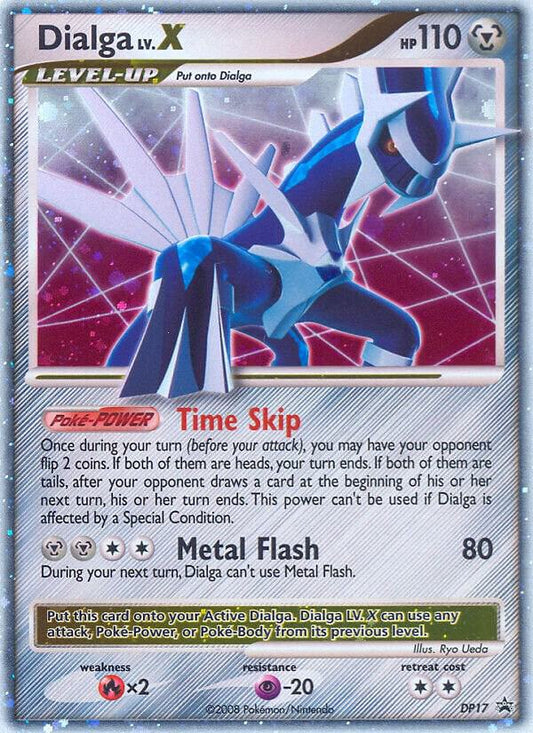 Dialga LV.X - DP17 - Holo Rare - Lightly Played