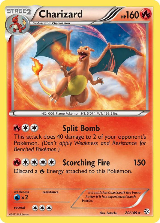 Charizard 20/149 - Holo Rare - Very Lightly Played