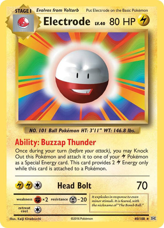 Electrode 40/108 - Normal - Damaged