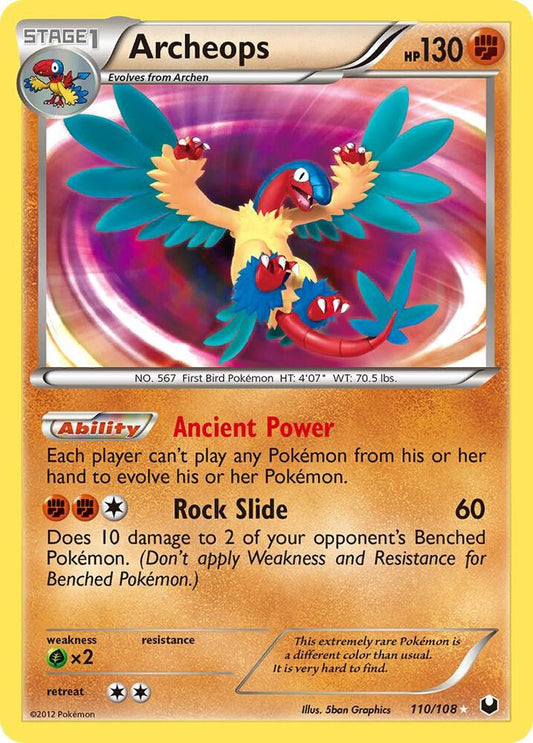 Archeops 110/108 - Holo Rare - Very Lightly Played