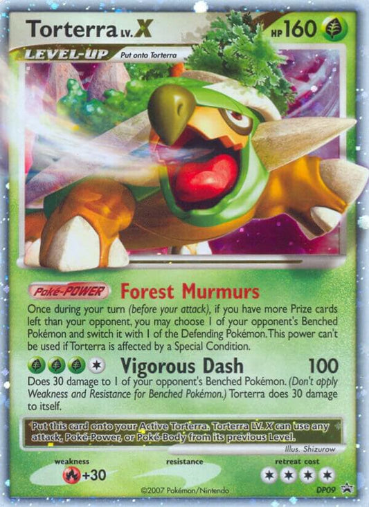 Torterra LV.X DP09 - Holo Rare - Damaged