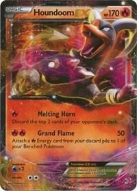 Houndoom EX 21/162 - Holo Rare - Very Lightly Played