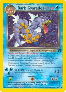 Dark Gyarados 8/82 - Holo Rare - Moderately Played (PreRelease)