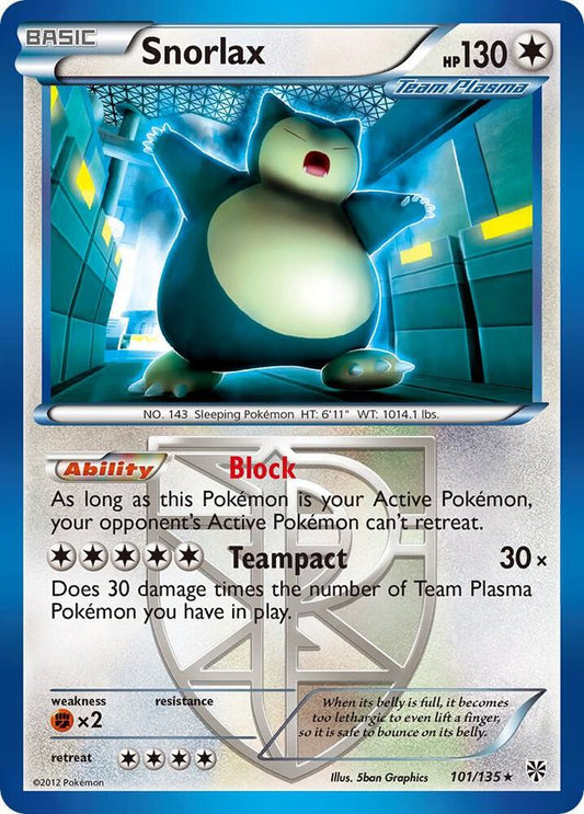 Snorlax - 101/135 - Reverse Holo