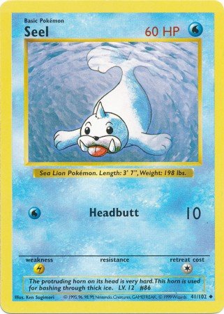 Seel 41/102 - Shadowless - Damaged