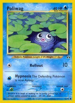 Poliwag - 62/75 - Common - Unlimited Edition - (NM)
