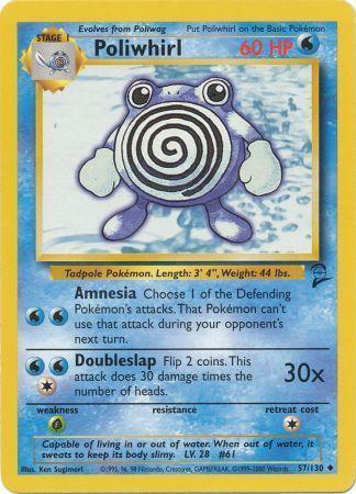 Poliwhirl - 057/130 - Uncommon - Unlimited Edition - (LP)