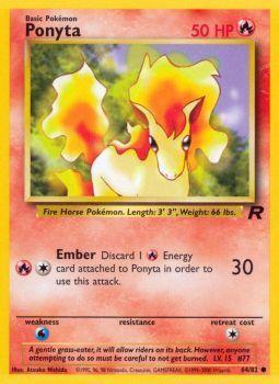 Ponyta - 64/82 - Common - Unlimited Edition - (VLP)