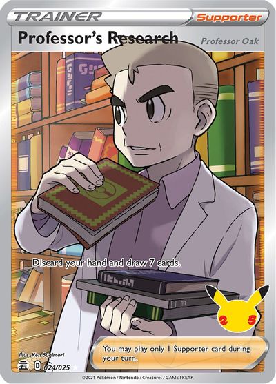 Professor's Research - 024/025 - Full Art Ultra Rare