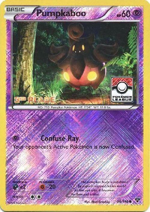 Pumpkaboo - 56/146 (Pokemon League) [3rd Place]