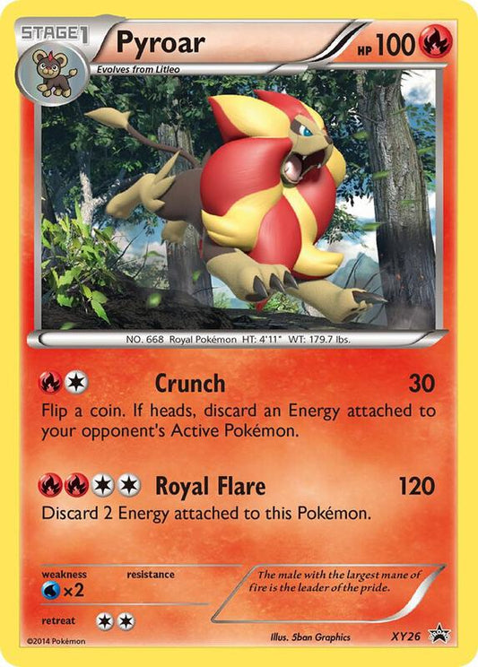 Pyroar - XY26 - Promo