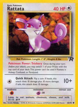 Rattata - 66/82 - Common - Unlimited Edition - (NM)