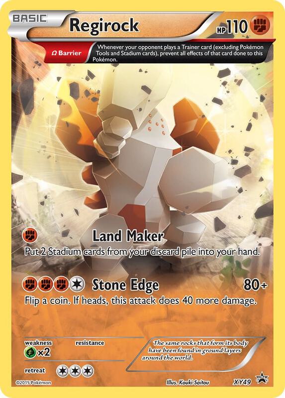 Regirock - XY49 - Promo - (VLP)