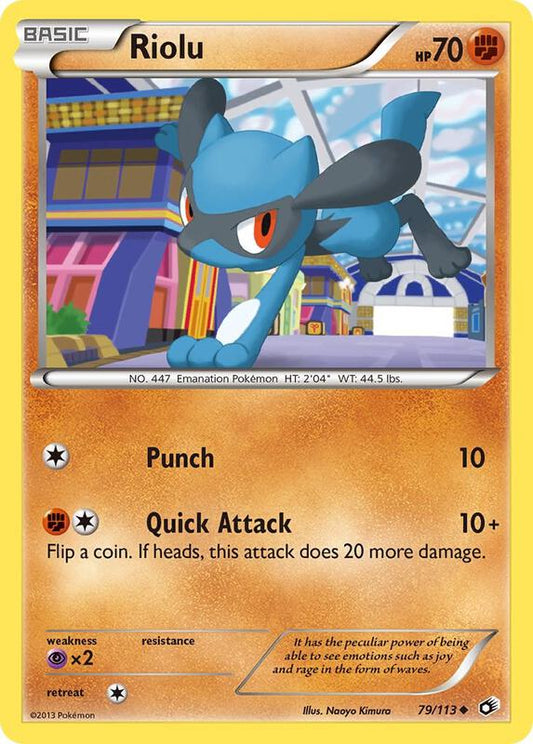 Riolu 79/113 - Uncommon - Normal