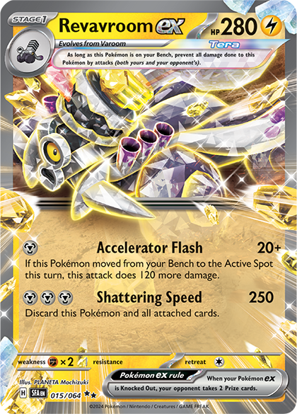 Revavroom ex - 015/064 - Double Rare