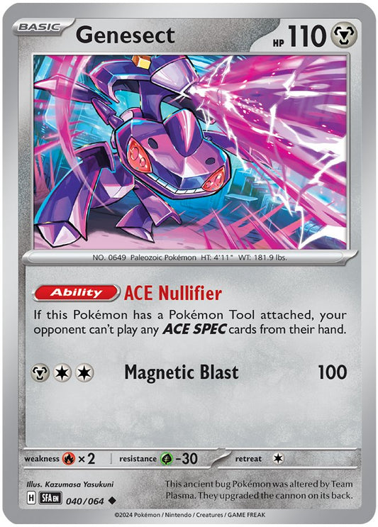 Genesect - 040/064 - Uncommon - Reverse Holo