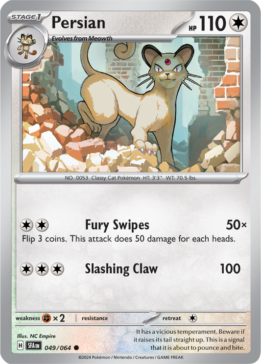 Persian - 049/064 - Common - Reverse Holo