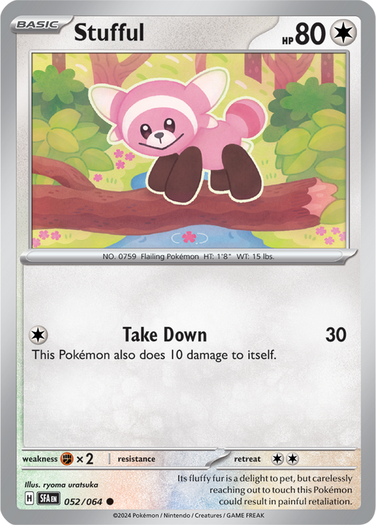 Stufful - 052/064 - Common - Reverse Holo