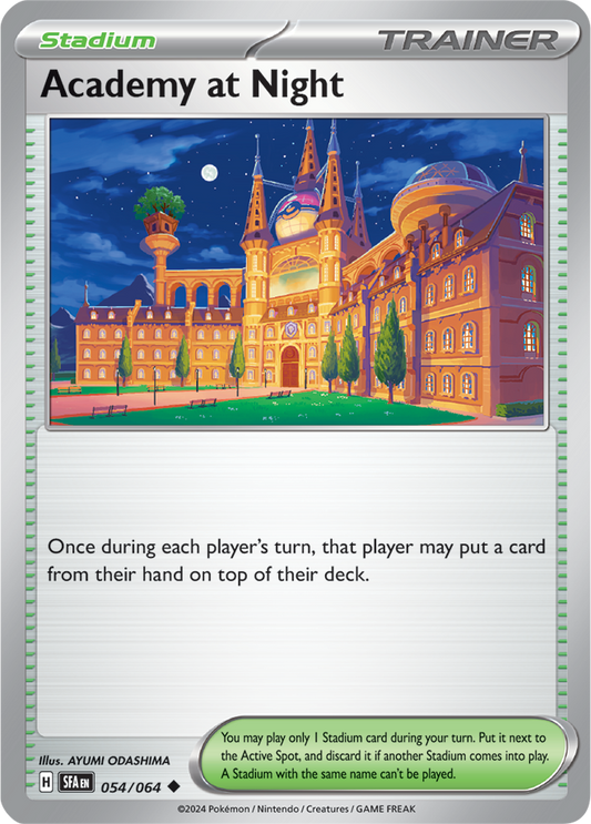 Night Academy - 054/064 - Uncommon - Reverse Holo