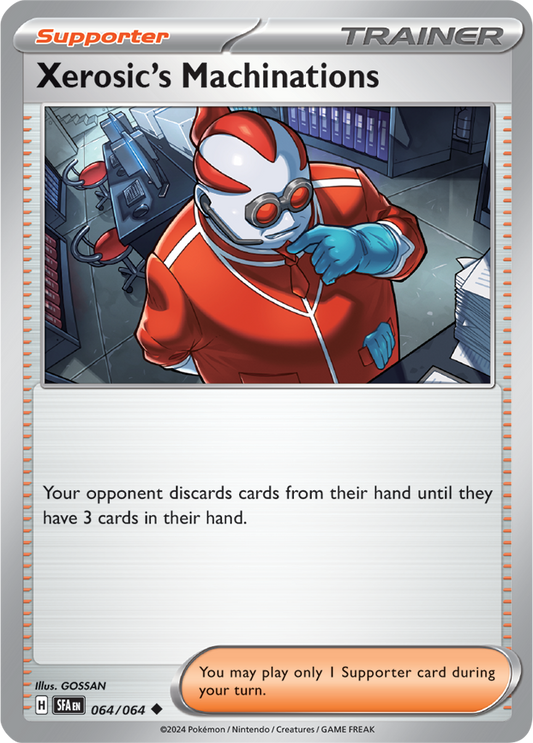 Xerosic's Machinations - 064/064 - Uncommon - Reverse Holo