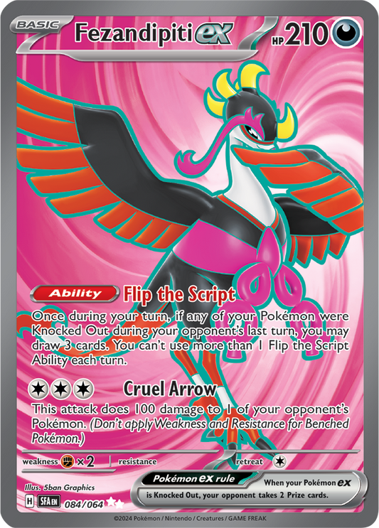 Fezandipiti ex - 084/064 - Ultra Rare