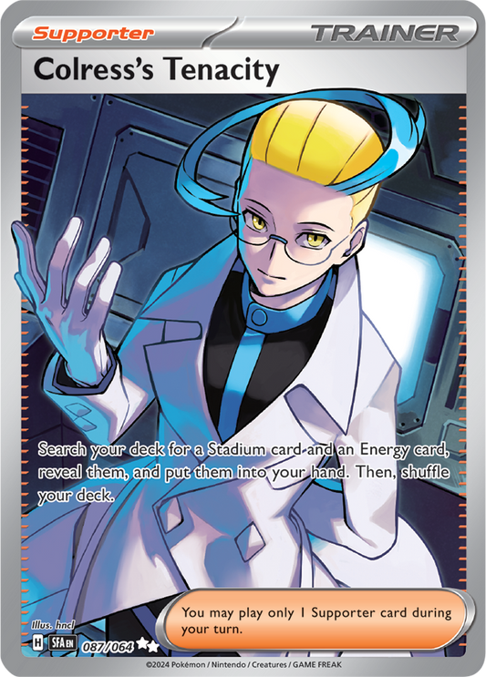 Colress's Tenacity - 087/064 - Ultra Rare