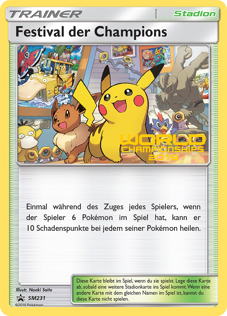Champions Festival SM231  SM Promos - Promo
