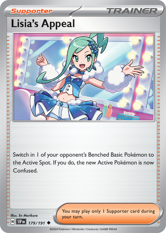 Lisia's Appeal - 179/191 - Uncommon - Reverse Holo