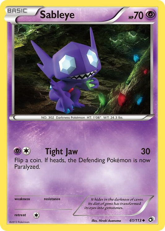 Sableye 61/113 - Uncommon - Normal