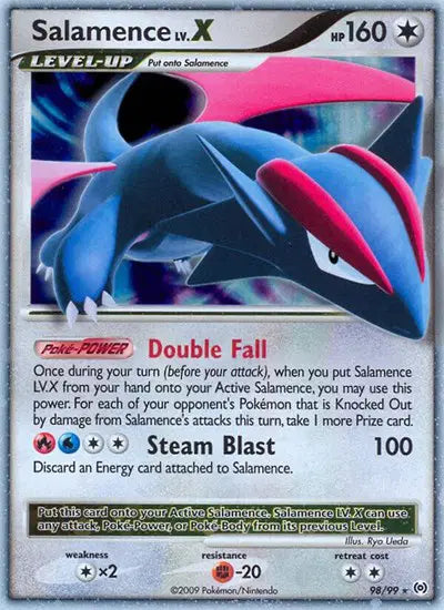 Salamence Lv.X - 98/99 - Ultra Rare