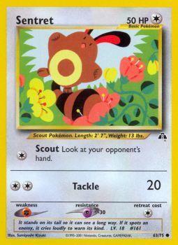 Sentret - 63/75 - Common - Unlimited Edition - (NM)