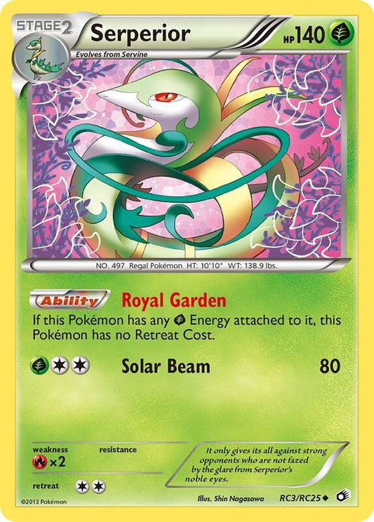 Serperior RC3/RC25 - Uncommon - Holo