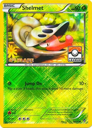 Shelmet - 8/111 (Pokemon League) [4th Place]