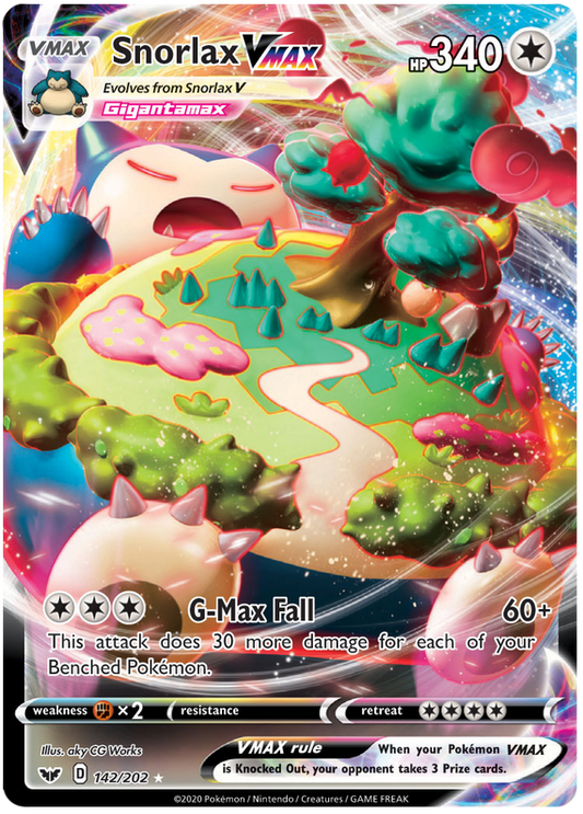 Snorlax VMAX - 142/202 - Ultra Rare