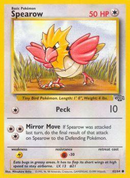 Spearow - 62/64 - Common - Unlimited Edition - (NM)
