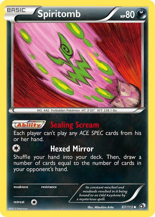 Spiritomb 87/113 - Uncommon - Normal
