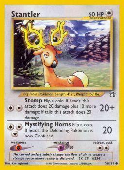 Stantler - 076/111 - Common - Unlimited Edition - (MP)
