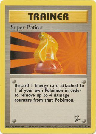 Super Potion - 117/130 - Uncommon - Unlimited Edition - (NM)