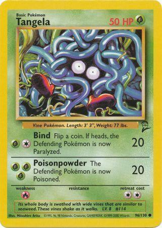 Tangela - 096/130 - Common - Unlimited Edition - (NM)