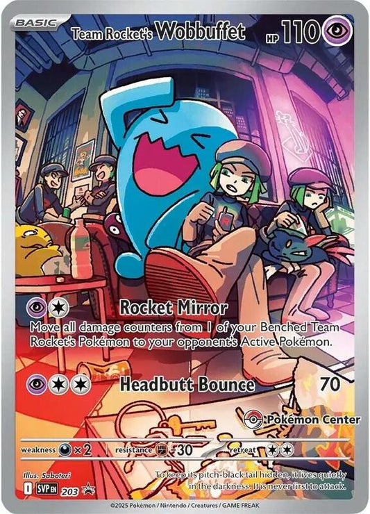 Team Rocket's Wobbuffet (Pokemon Center Exclusive) SVP203 - SV Promo