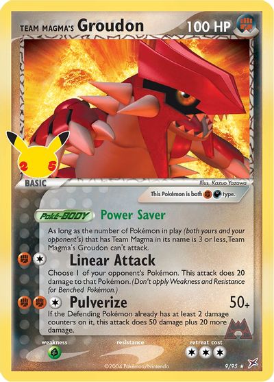 Team Magma's Groudon - 009/095 - Classic Collection