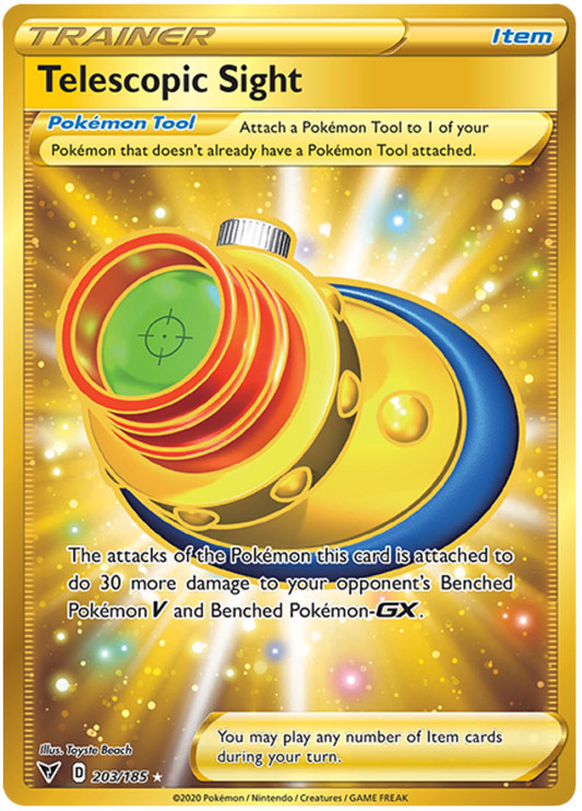 Telescopic Sight - 203/185 - Secret Rare