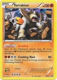 Terrakion - BW71 - Promo