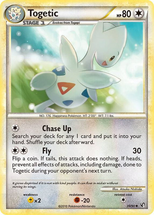 Togetic 39/90 - Holo Rare - Reverse Holo