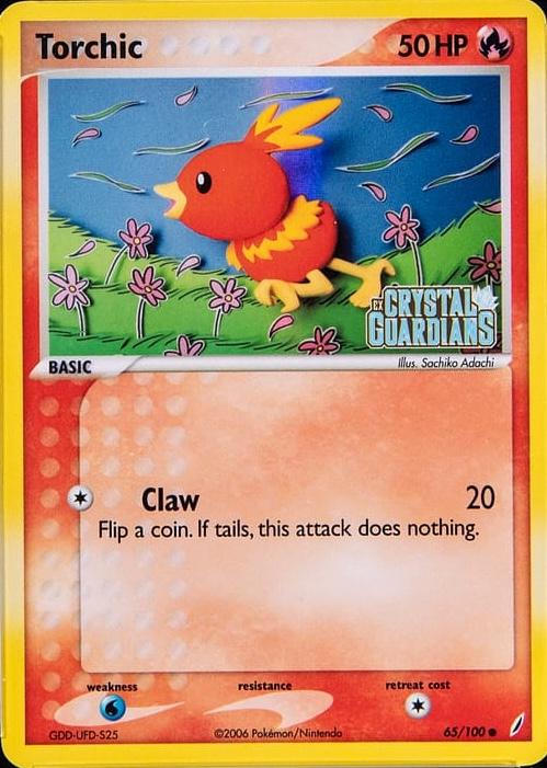 Torchic (Stamped) - 65/100 - Reverse Holo - (VLP)