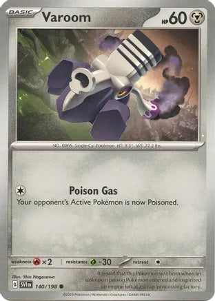 Varoom - 140/198 - Common - Reverse Holo