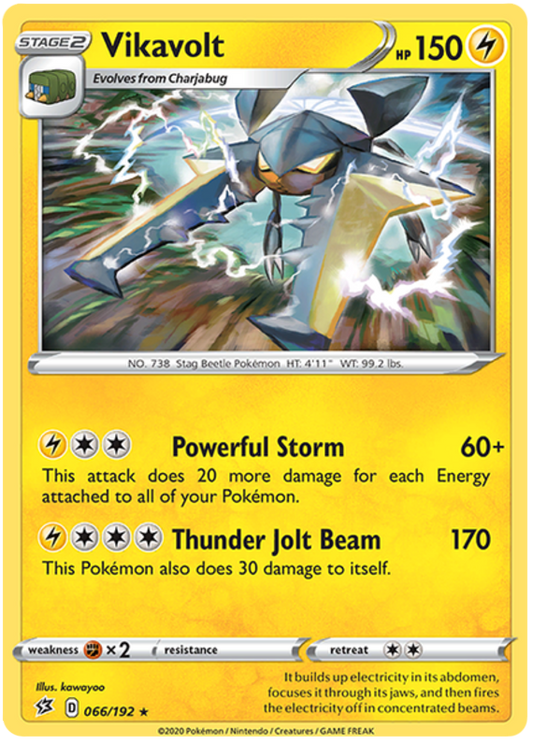Vikavolt - 066/192 - Holo Rare