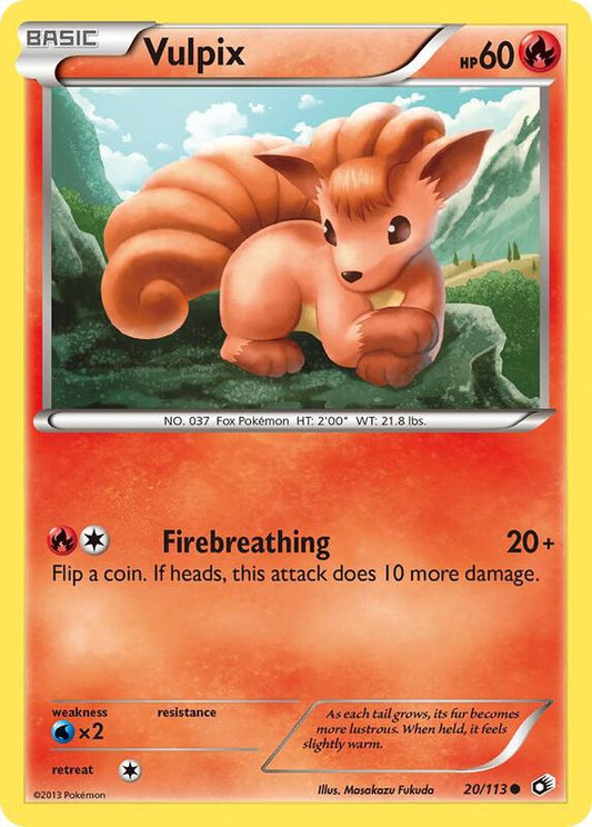 Vulpix 20/113 - Common - Normal